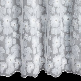 ZÁCLONA NA KRÚŽKOCH EVA MINGE JASMIN 140X250 CM VZOROVANÁ