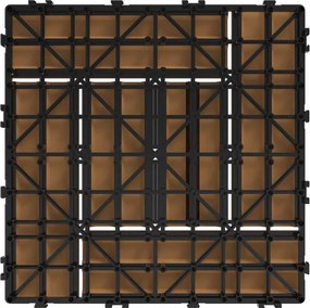 WPC dlaždica LEGI STYLE 30 x 30 cm, teak