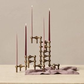 Stoff Nagel Vysoká sviečka STOFF Nagel by Ester&Erik Soft Rose – set 6 ks
