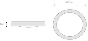 Lucide 79158/01/31 - Kúpeľňové stropné svietidlo FRESH 1xE27/20W/230V