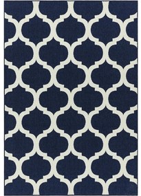 ASIATIC LONDON Alfresco Antibes Blue Trellis - koberec ROZMER CM: 160 x 230