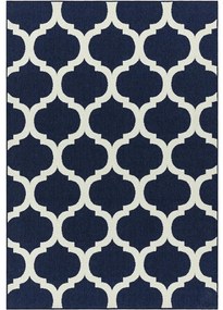 ASIATIC LONDON Alfresco Antibes Blue Trellis - koberec ROZMER CM: 120 x 170