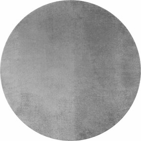 Ayyildiz, Kusový koberec Joy 1400 silver kruh, 160x160 (priemer) kruh, šedá, chodba / predsieň