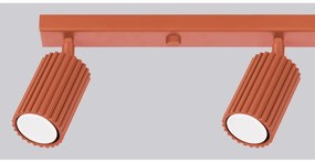 Bodové svietidlo v tehlovej farbe 6,5x81 cm Gleam – Sollux