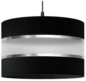 Luster na lanku HELEN 1xE27/15W/230V čierna