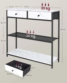 Konzolový stolík LNT092W01