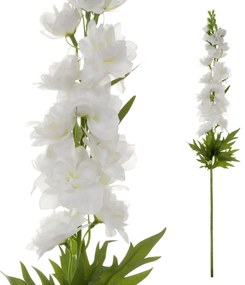 Umelá kvetina Ostrožka biela, 70 x 8 cm