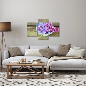 Obraz - fialová rastlinka (90x60 cm)