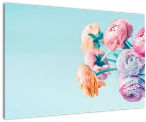 Obraz - Kvety vo váze (90x60 cm)