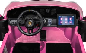 Elektrické autíčko Porsche 911 GT3 STRONG MP4 ružové