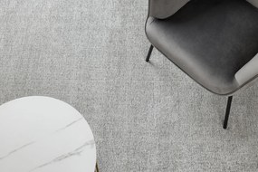 Koberec FLORENCE 24021 Jednofarebný, glamour, so strapcami, plocho tkaný, krémový