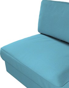 Poťah na neskladacie kreslo Kivik farba produktu modrá látka zapletaná