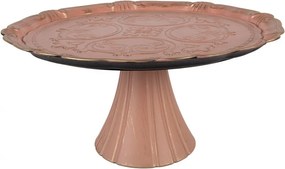 Cake Stand ? 33x14 Cm Pink Plastic - ? 32*15 cm