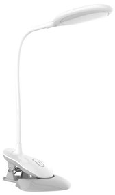 Platinet LED Dotyková stmievateľná stolná lampa s klipom LED/3W/230V PL0156