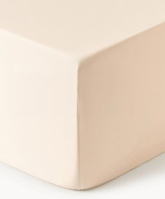 Elastická plachta na kontinentálnu posteľ z bavlneného saténu Premium