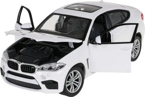 Model auta BMW X6M RASTAR 1:24 biely