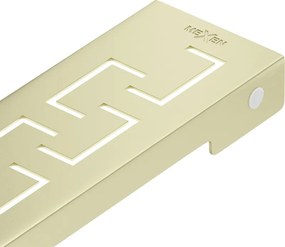 Mexen Flat M15 krytka žľabu 50 cm, zlatá matná, 1A24050