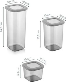 Dózy v súprave 9 ks na potraviny Fresco – Hermia