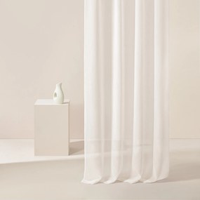 Divazo Záclona na krúžkoch Novelia Farba: Biela, Veľkosť: 300 x 160 cm