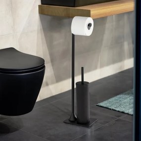 WENKO 23710100 - WC kefa HELLA 15x69 cm čierna