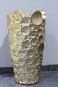 Zlatá exkluzívna váza HILTON 59cm