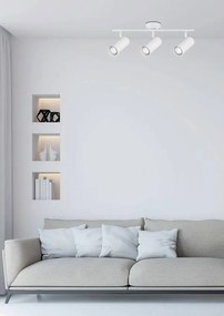 Candellux Biele stropné svietidlo Colly pre žiarovku 3x GU10 93-01689