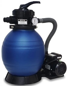 Bazénová piesková filtrácia BestBerg BBSF-10 / 10200 l/h / 400 W / modrá