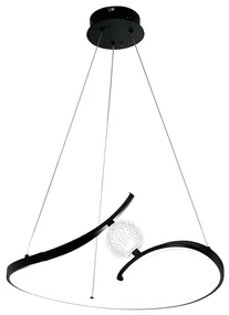 Závesné LED svietidlo Perla, 1x LED 34w, 4000k, b