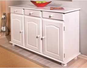 Komoda In-Livio, bielená borovica%