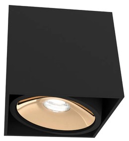 Orlicki design Moderné bodové svietidlo Cardi I čierna/zlatá