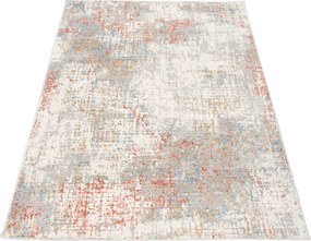TA Koberec G512C WHITE/SALMON PORTLAND HIK Biely Obdĺžnikový Rozmer: 80x150 cm