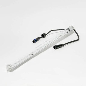 LED svetelná súprava pre stromy vysoké 18-20 m, ľadovo biela s bleskom, s padajúcim snehom