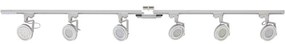 Zuma Line 3054 - Bodové svietidlo v lištovom systéme MASTER 6xGU10/10W/230V biela