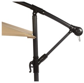 Slnečník bez podstavca Bonami Essentials Happy Sun, ø 300 cm