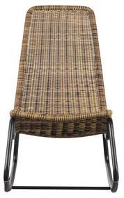 Ratanové záhradné hojdacie kreslo WOOOD Tom