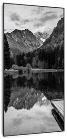 Klarstein Wonderwall Air Art Smart, infračervený ohrievač, 60 x 120 cm, 700 W, more čierno-biele