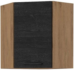 Skrinka do kuchyne VIGO DARK 60X60 GN-72 2F (45°)