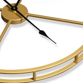 Dekoračné kovové nástenné hodiny v modernom minimalistickom štýle