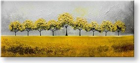 Maľovaný obraz na stenu STROMY