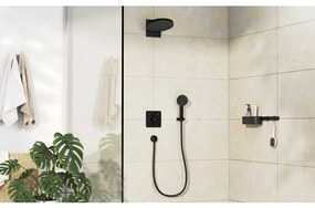 Hansgrohe DuoTurn Q, batéria pod omietku pre 2 spotrebiče, čierna matná, HAN-75414670