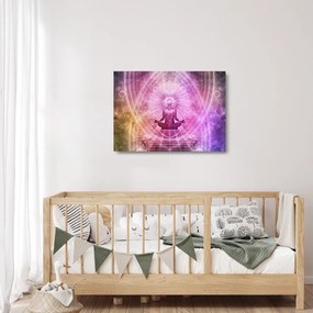 Sklenený obraz meditácie (70x50 cm)