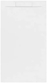 Sprchová vanička obdĺžniková SAT Fusion 120x90 cm liaty mramor Blanco SATFU12090BL