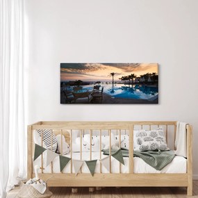Obraz - Resort pri mori (120x50 cm)
