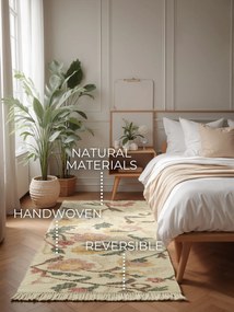 ELLE Decoration, Behúň Violette 106259 Cream/Multi z kolekcie Elle, 80x200, viacfarebná, kuchyňa