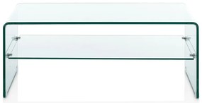 Sklenený konferenčný stolík 50x100 cm Cristal Evo – Tomasucci