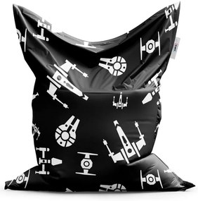 Sablio Sedací vak Star Wars Vesmírne lode Pattern - 200x140 cm