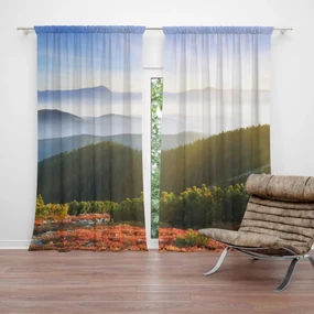 Sablio Záves Príroda: 2 ks 140x250 cm