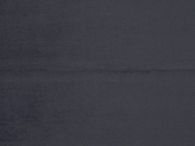 Zamatová posteľ 160 x 200 cm sivá BELLOU Beliani