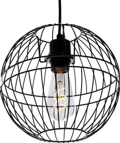 Moderné závesné svietidlo čierne 3-svetlo - Sphaera