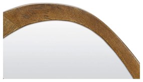 Nástenné zrkadlo s dreveným rámom 120x80 cm Sonora – Light &amp; Living